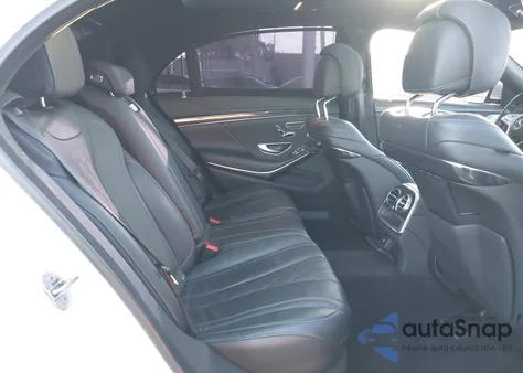 2018 Mercedes-Benz S 560 z USA, uszkodzony, nr VIN WDDUG8DB4JA399620